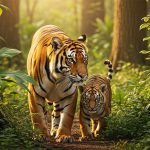 sumatran-tiger-and-its-cub